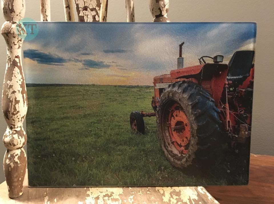 Tractor Cutting Board