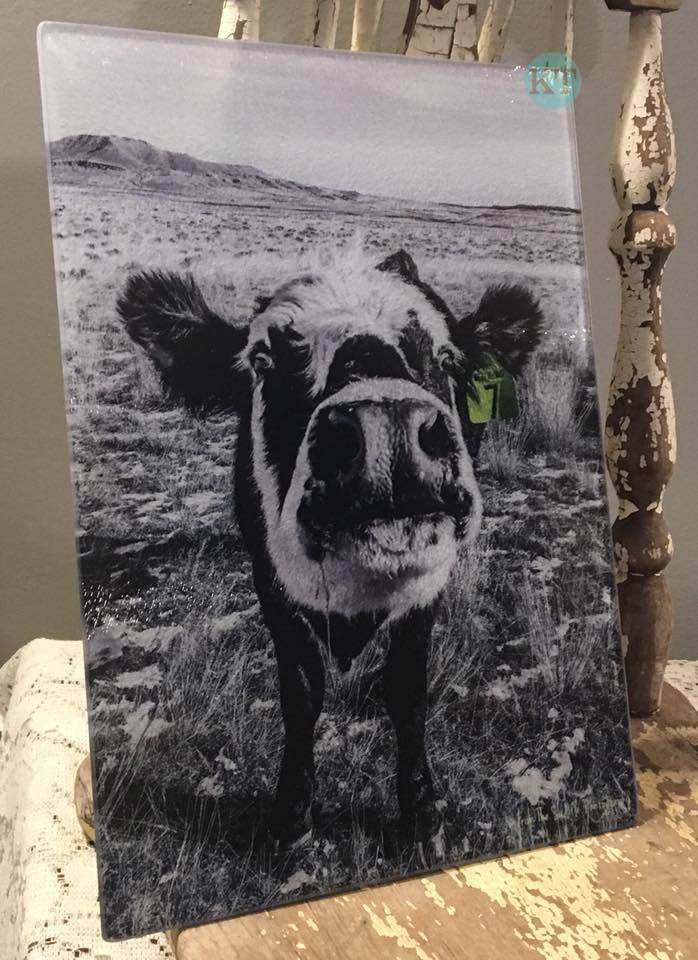 Black & White Cutting Board
