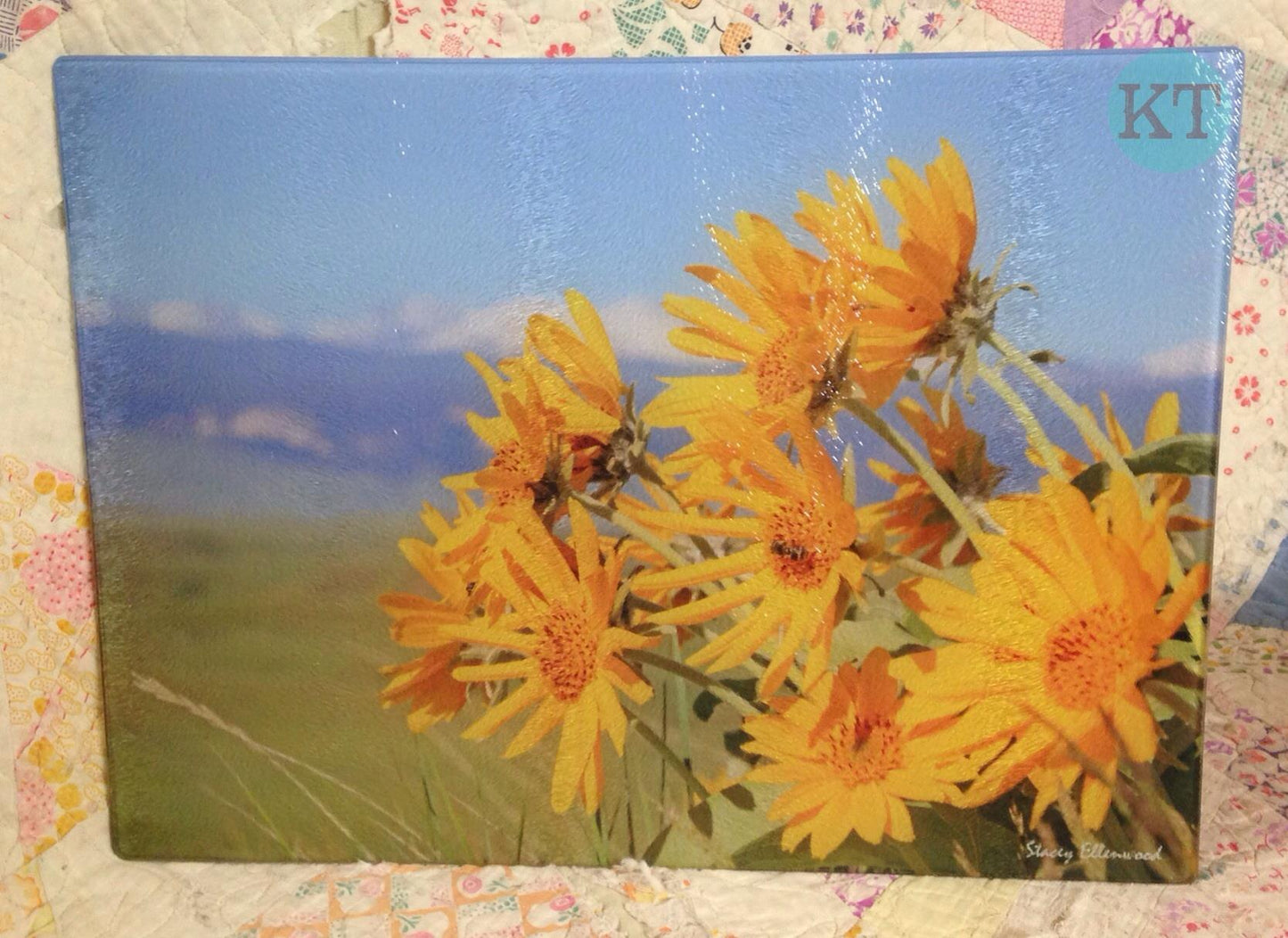 Flowers Cutting Board