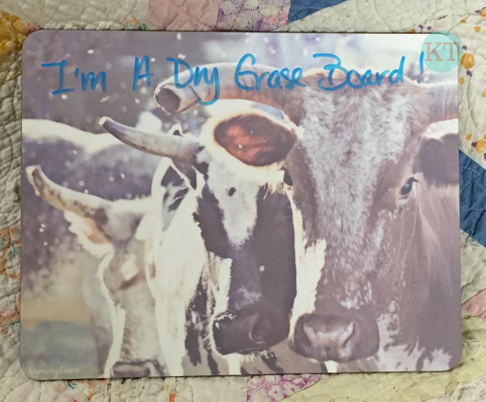 8"x10.3" Dry Erase Board